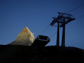 matterhorn, mountain, moon, snow, peak, furgenn ft Lift